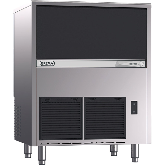 BREMA Eiswürfelbereiter wassergekühlt, 72kg/24h, Abmessung 738 x 600 x 1030 mm (BxTxH) 3 BREMA Eiswürfelbereiter wassergekühlt, 72kg/24h, Abmessung 738 x 600 x 1030 mm (BxTxH)