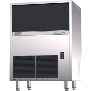 BREMA Eiswürfelbereiter wassergekühlt, 80kg/24h, Abmessung 738 x 600 x 1030 mm (BxTxH)