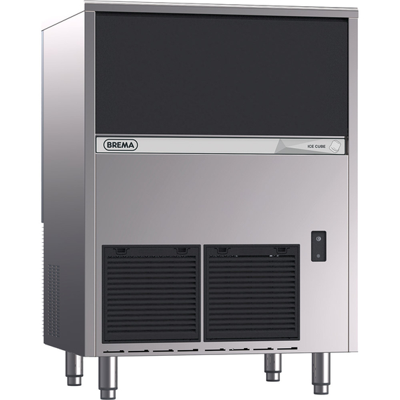 BREMA Eiswürfelbereiter wassergekühlt, 80kg/24h, Abmessung 738 x 600 x 1030 mm (BxTxH) 3 BREMA Eiswürfelbereiter wassergekühlt, 80kg/24h, Abmessung 738 x 600 x 1030 mm (BxTxH)