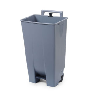 Hendi Abfallbehälter, 120L, Hellgrau, 510x425x(H)875mm