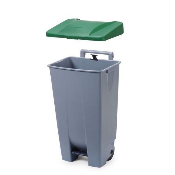 Hendi Abfallbehälter, 120L, Hellgrau, 510x425x(H)875mm 2 Hendi Abfallbehälter, 120L, Hellgrau, 510x425x(H)875mm