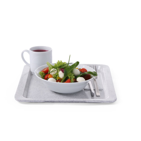 AmerBox Polyestertablett für Selbstbedienungsrestaurants, GN 1/2, Granit, 325x265mm 2 AmerBox Polyestertablett für Selbstbedienungsrestaurants, GN 1/2, Granit, 325x265mm