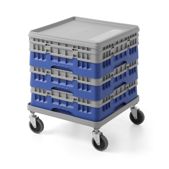 AmerBox Fahrgestell für Universal-Regale 500×500 mm, Hellgrau, 500x500x(H)180mm 1 AmerBox Fahrgestell für Universal-Regale 500×500 mm, Hellgrau, 500x500x(H)180mm