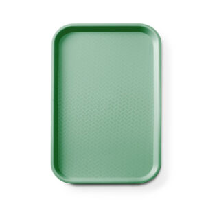 AmerBox Fast-Food-Tablett GN 1/1 Polypropylen, GN 1/1, Grün, 530x325x(H)20mm