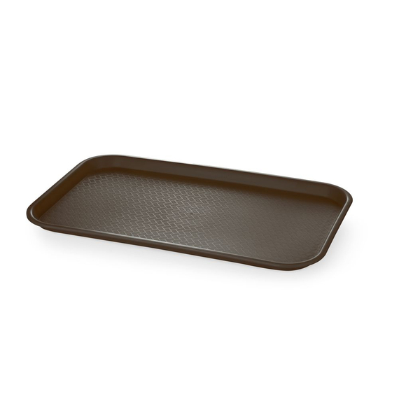 AmerBox Fast-Food-Tablett GN 1/1 Polypropylen, GN 1/1, Braun, 530x325x(H)20mm 1 AmerBox Fast-Food-Tablett GN 1/1 Polypropylen, GN 1/1, Braun, 530x325x(H)20mm