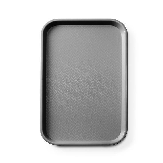AmerBox Fast-Food-Tablett GN 1/1 Polypropylen, GN 1/1, Schwarz, 530x325x(H)20mm AmerBox Fast-Food-Tablett GN 1/1 Polypropylen, GN 1/1, Schwarz, 530x325x(H)20mm