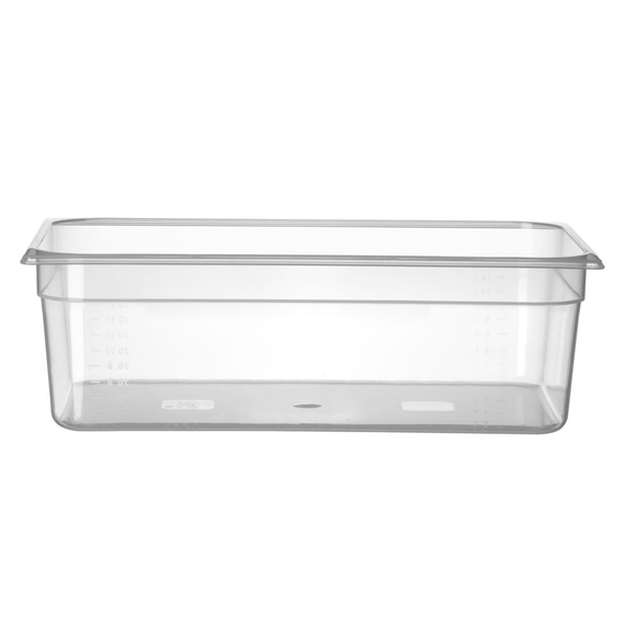 Hendi Gastronorm-Behälter 1/1, Profi Line, GN 1/1, 21L, Transparent, 530x325x(H)150mm Hendi Gastronorm-Behälter 1/1, Profi Line, GN 1/1, 21L, Transparent, 530x325x(H)150mm
