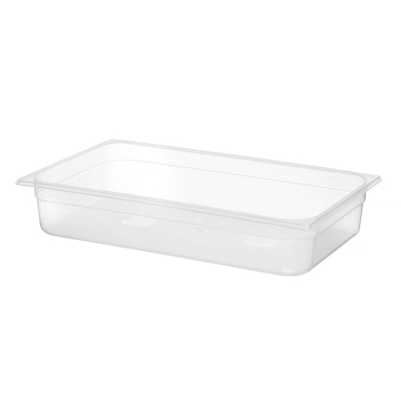 Hendi Gastronorm-Behälter 1/1, Profi Line, GN 1/1, 14L, Transparent, 530x325x(H)100mm Hendi Gastronorm-Behälter 1/1, Profi Line, GN 1/1, 14L, Transparent, 530x325x(H)100mm