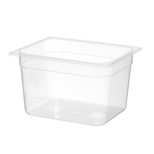 Hendi Gastronorm-Behälter 1/2, Profi Line, GN 1/2, 12,5L, Transparent, 325x265x(H)200mm