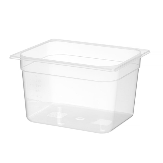 Hendi Gastronorm-Behälter 1/2, Profi Line, GN 1/2, 12,5L, Transparent, 325x265x(H)200mm Hendi Gastronorm-Behälter 1/2, Profi Line, GN 1/2, 12,5L, Transparent, 325x265x(H)200mm