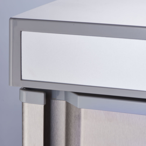 Stalgast Unterbau Lagertiefkühlschrank VT66UE aus Edelstahl, 78 Liter 1 Stalgast Unterbau Lagertiefkühlschrank VT66UE aus Edelstahl, 78 Liter