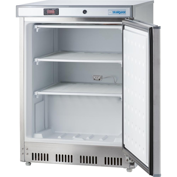 Stalgast Unterbau Lagertiefkühlschrank VT66UE aus Edelstahl, 78 Liter 2 Stalgast Unterbau Lagertiefkühlschrank VT66UE aus Edelstahl, 78 Liter