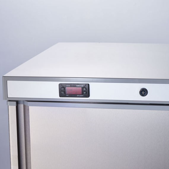 Stalgast Unterbau Lagertiefkühlschrank VT66UE aus Edelstahl, 78 Liter 3 Stalgast Unterbau Lagertiefkühlschrank VT66UE aus Edelstahl, 78 Liter