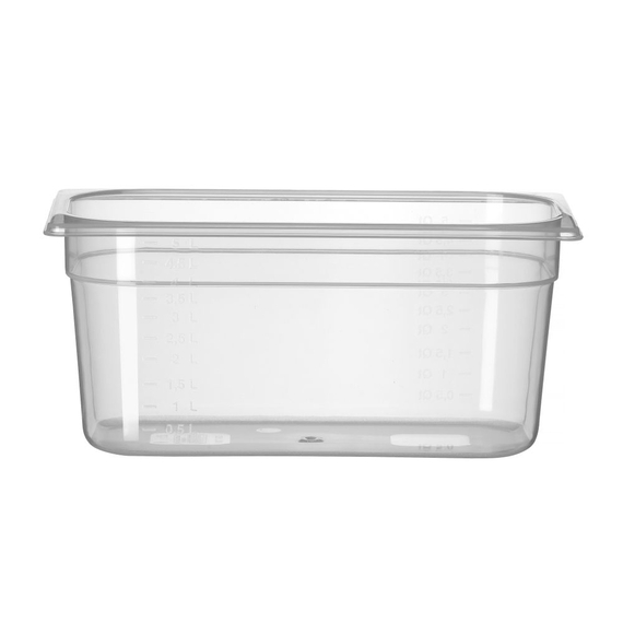 Hendi Gastronorm-Behälter 1/3, Profi Line, GN 1/3, 5,7L, Transparent, 325x176x(H)150mm Hendi Gastronorm-Behälter 1/3, Profi Line, GN 1/3, 5,7L, Transparent, 325x176x(H)150mm