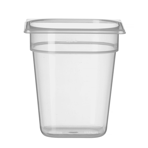 Hendi Gastronorm-Behälter 1/6, Profi Line, GN 1/6, 3,4L, Transparent, 176x162x(H)200mm Hendi Gastronorm-Behälter 1/6, Profi Line, GN 1/6, 3,4L, Transparent, 176x162x(H)200mm