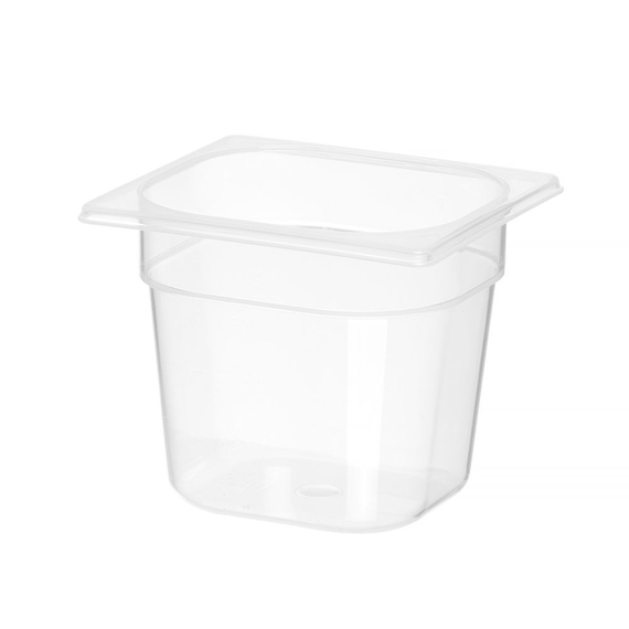 Hendi Gastronorm-Behälter 1/6, Profi Line, GN 1/6, 2,4L, Transparent, 176x162x(H)150mm 1 Hendi Gastronorm-Behälter 1/6, Profi Line, GN 1/6, 2,4L, Transparent, 176x162x(H)150mm