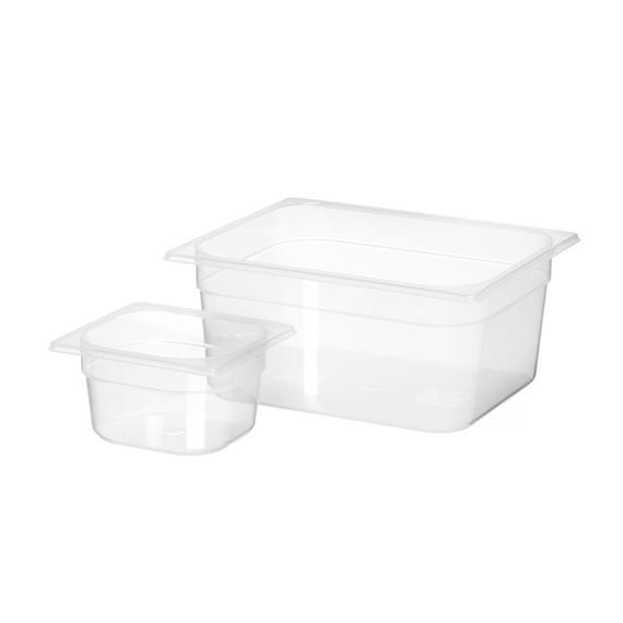 Hendi Gastronorm-Behälter 1/6, Profi Line, GN 1/6, 1,6L, Transparent, 176x162x(H)100mm 2 Hendi Gastronorm-Behälter 1/6, Profi Line, GN 1/6, 1,6L, Transparent, 176x162x(H)100mm