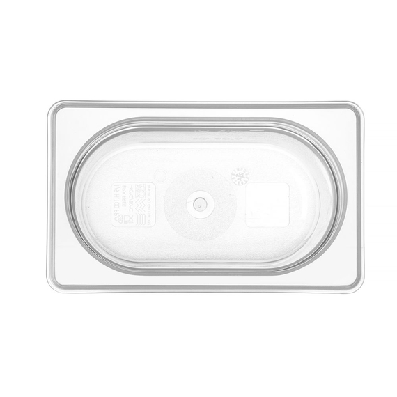 Hendi Gastronorm-Behälter 1/9, GN 1/9, 0,9L, Transparent, 176x108x(H)100mm Hendi Gastronorm-Behälter 1/9, GN 1/9, 0,9L, Transparent, 176x108x(H)100mm