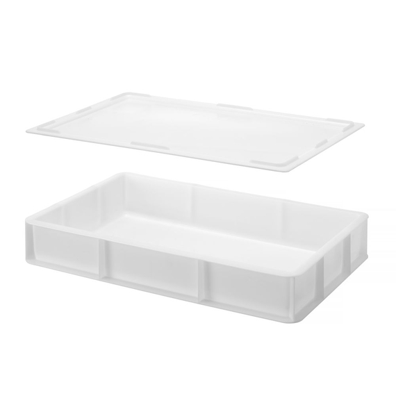 Hendi Deckel für Pizzateigbox GN 1/1, GN 1/1, Weiß, 530x325x(H)20mm 2 Hendi Deckel für Pizzateigbox GN 1/1, GN 1/1, Weiß, 530x325x(H)20mm