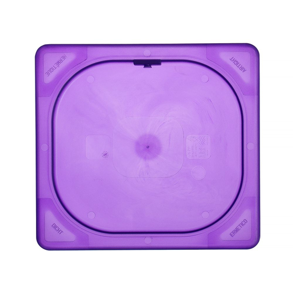Hendi Gastronorm-Deckel violett, GN 1/6, Violett, 176x162mm 1 Hendi Gastronorm-Deckel violett, GN 1/6, Violett, 176x162mm