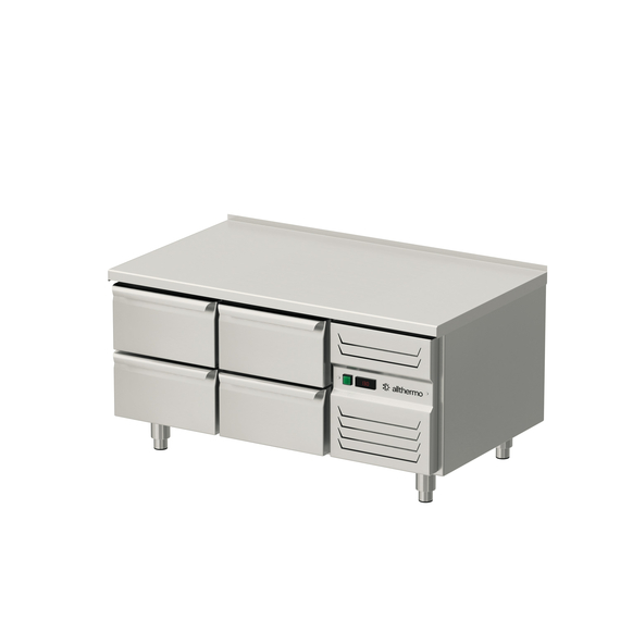 Unterbaukühltisch mit vier Schubladen GN 1/1, 1200x700x600 mm (BxTxH) Unterbaukühltisch mit vier Schubladen GN 1/1, 1200x700x600 mm (BxTxH)