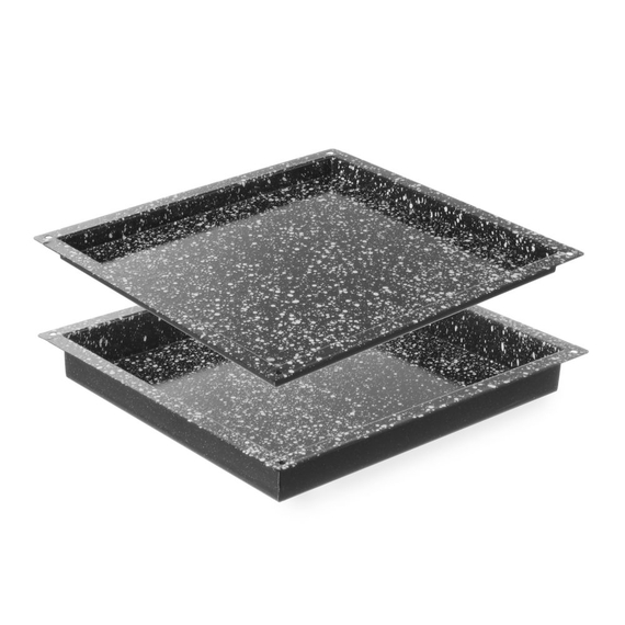Hendi Blech CONVECTOMAT CLASSIC GN 2/3, GN 2/3, Schwarz, 354x325x(H)40mm Hendi Blech CONVECTOMAT CLASSIC GN 2/3, GN 2/3, Schwarz, 354x325x(H)40mm