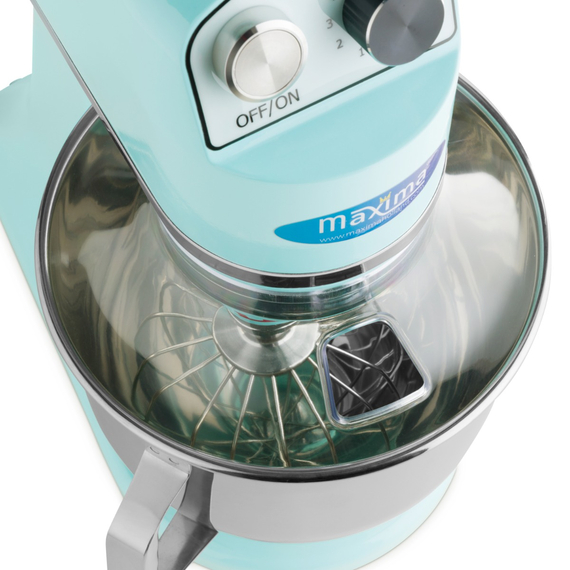 Maxima Gastro Planetenmischer - 7 l - Bis zu 2 kg Teig - Blau 8 Maxima Gastro Planetenmischer - 7 l - Bis zu 2 kg Teig - Blau