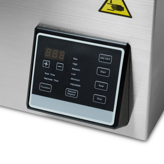 Maxima Gastro Vakuumiergerät - 29 cm Siegelbalken - W35 x D3 x H11 cm Kammer 7 Maxima Gastro Vakuumiergerät - 29 cm Siegelbalken - W35 x D3 x H11 cm Kammer