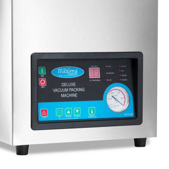Maxima Gastro Vakuumiergerät - 44 cm Siegelbalken - W22 x D46 x H46 cm Kammer 7 Maxima Gastro Vakuumiergerät - 44 cm Siegelbalken - W22 x D46 x H46 cm Kammer