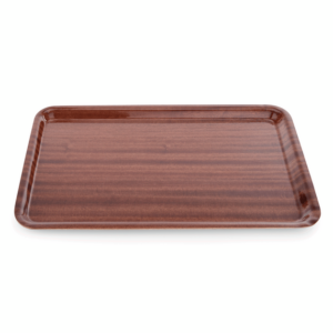 Essentials Tablett TRAY 90, 45 x 34 cm, non slip, MDF Holzoptik