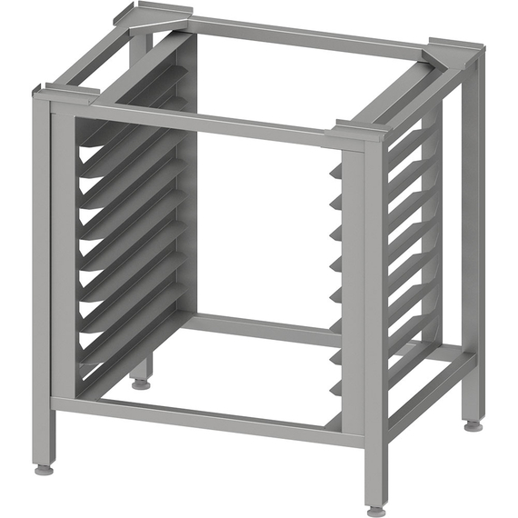 Stalgast Edelstahl Untergestell mit 8 Einschubschienen für Öfen der Serie EasyBake/RX, 600x400 mm, H. 850 mm Stalgast Edelstahl Untergestell mit 8 Einschubschienen für Öfen der Serie EasyBake/RX, 600x400 mm, H. 850 mm