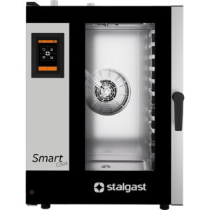 Stalgast Kombidämpfer SmartCook, Touchscreen, 11x GN1/1, gasbetrieben