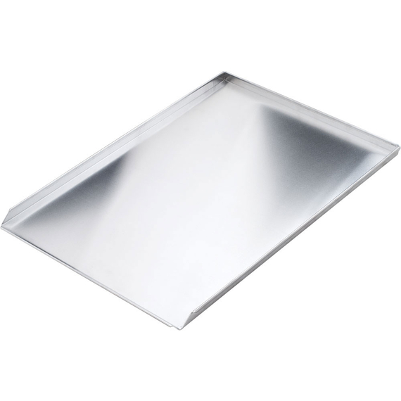 3-Rand-Backblech aus Aluminium, Bäckernorm 600x400 mm 3-Rand-Backblech aus Aluminium, Bäckernorm 600x400 mm