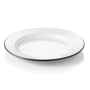 Grace Teller, flach, Ø 26 cm, Emaille