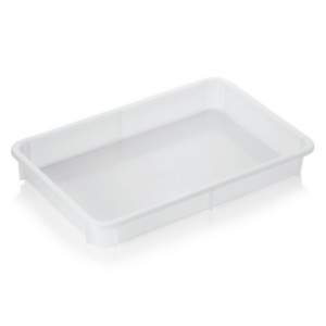 Was Germany Teig-/Pizzaballenbox, 60 x 40 x 8 cm, Polypropylen