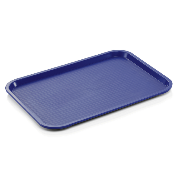 Was Germany Tablett FAST FOOD, 35 x 27 x 2 cm, blau, Polypropylen Was Germany Tablett FAST FOOD, 35 x 27 x 2 cm, blau, Polypropylen