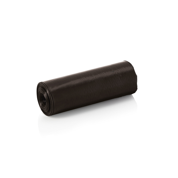 Was Germany Müllbeutel, 90 x 110 cm, 150 ltr., 55 my, schwarz, Rolle á 20 Stück, LDPE Was Germany Müllbeutel, 90 x 110 cm, 150 ltr., 55 my, schwarz, Rolle á 20 Stück, LDPE