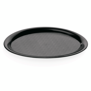 Essentials Coffee House Tablett Set, 26,5 x 19 cm, schwarz, Set á 10 Stück, Polypropylen