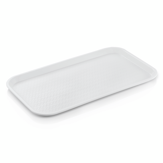 Was Germany Tablett FAST FOOD GN 1/1, 53 x 32,5 x 2 cm, weiß, Polypropylen Was Germany Tablett FAST FOOD GN 1/1, 53 x 32,5 x 2 cm, weiß, Polypropylen