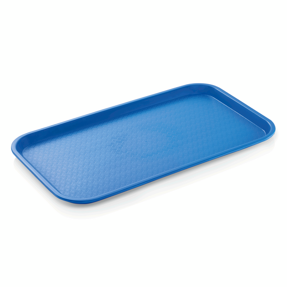 Was Germany Tablett FAST FOOD GN 1/1, 53 x 32,5 x 2 cm, blau Polypropylen Was Germany Tablett FAST FOOD GN 1/1, 53 x 32,5 x 2 cm, blau Polypropylen