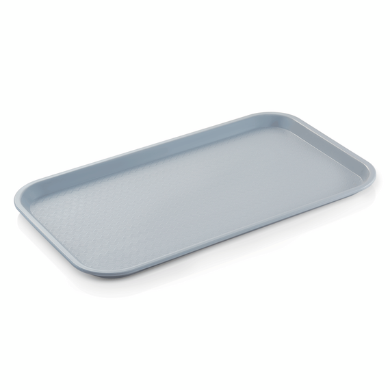 Was Germany Tablett FAST FOOD GN 1/1, 53 x 32,5 x 2 cm, lichtgrau, Polypropylen Was Germany Tablett FAST FOOD GN 1/1, 53 x 32,5 x 2 cm, lichtgrau, Polypropylen