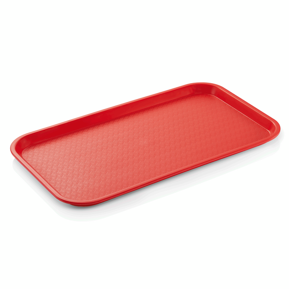 Was Germany Tablett FAST FOOD GN 1/1, 53 x 32,5 x 2 cm, rot, Polypropylen Was Germany Tablett FAST FOOD GN 1/1, 53 x 32,5 x 2 cm, rot, Polypropylen