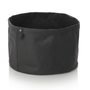Was Germany Brottasche CRAFT & CRUMBLE, Ø 30 cm, Höhe 22 cm, schwarz, Kraft Paper