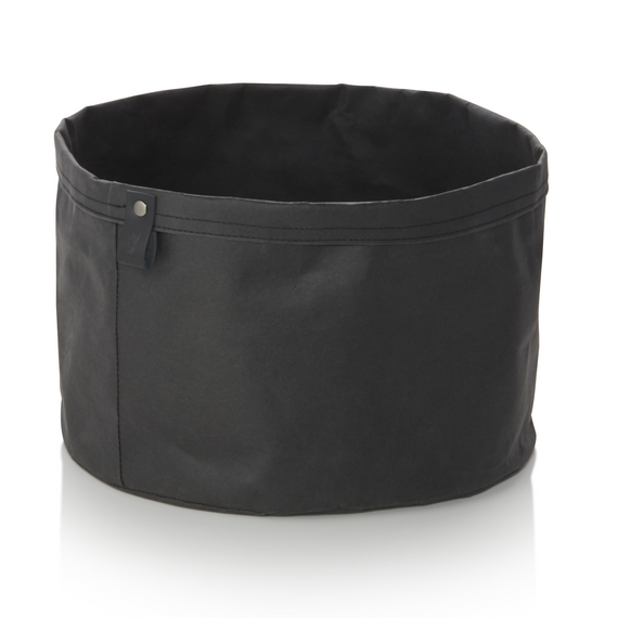 Was Germany Brottasche CRAFT & CRUMBLE, Ø 30 cm, Höhe 22 cm, schwarz, Kraft Paper Was Germany Brottasche CRAFT & CRUMBLE, Ø 30 cm, Höhe 22 cm, schwarz, Kraft Paper