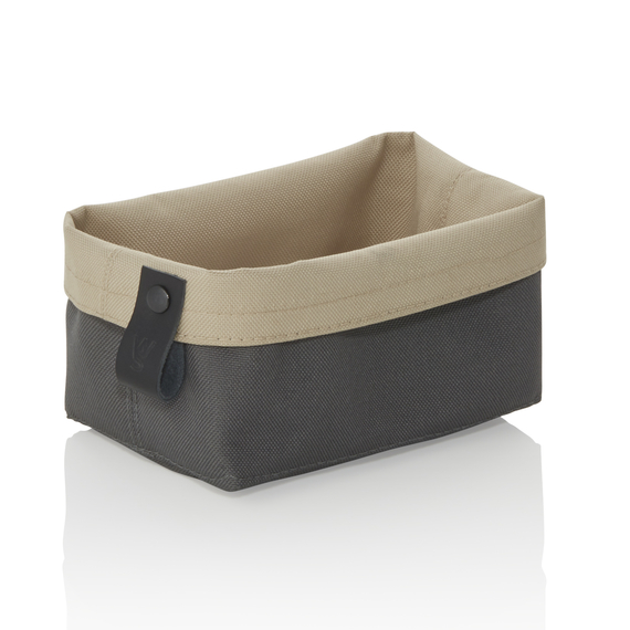 Was Germany Brottasche FLIP TETRON, 15 x 11 x 8 cm, light grey/light khaki, Tetron Was Germany Brottasche FLIP TETRON, 15 x 11 x 8 cm, light grey/light khaki, Tetron