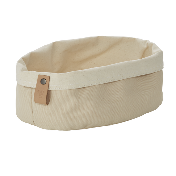 Was Germany Brottasche FLIP COTTON, 25 x 18 x 12 cm, cream, Canvas Was Germany Brottasche FLIP COTTON, 25 x 18 x 12 cm, cream, Canvas