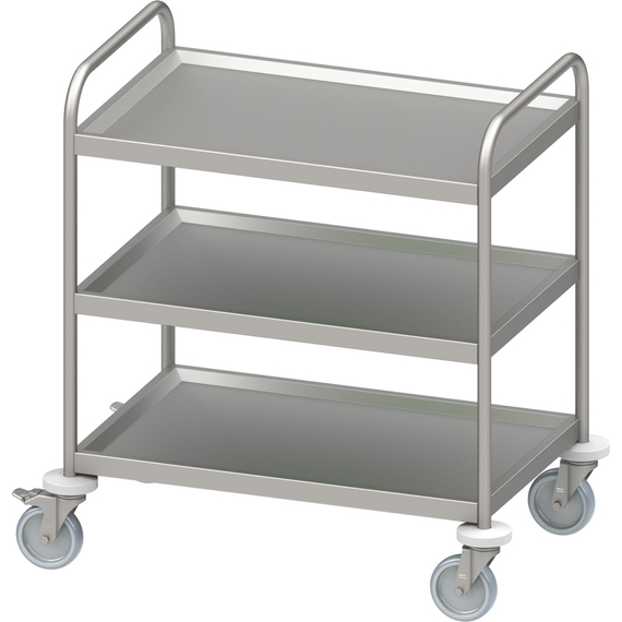 Stalgast Servierwagen "PRO" mit drei Böden, 1200x600 mm, verschweißt Stalgast Servierwagen "PRO" mit drei Böden, 1200x600 mm, verschweißt