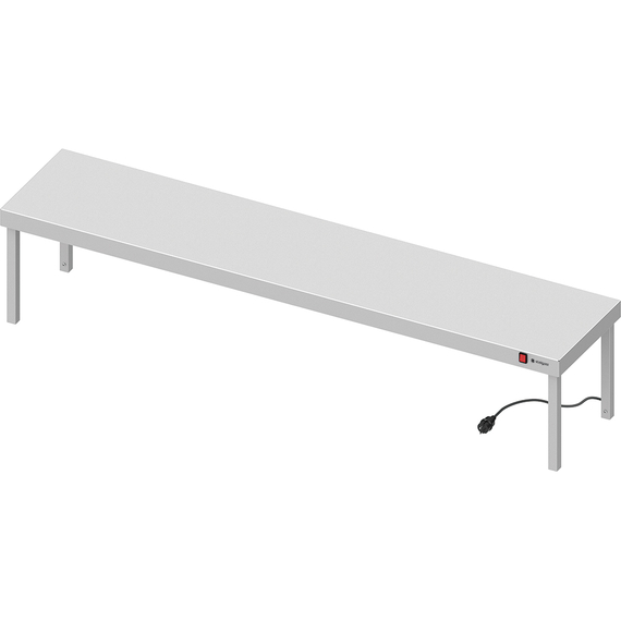 Stalgast Edelstahl Wärmebrücke 1-etagig 1600x300x400 mm mit Keramik-Infrarot-Strahlern Stalgast Edelstahl Wärmebrücke 1-etagig 1600x300x400 mm mit Keramik-Infrarot-Strahlern
