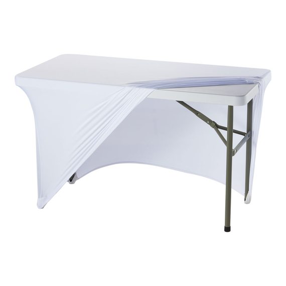 Stalgast Stretchhusse für Buffettische von ca. 1220x610x740 mm (BxTxH mm, weiß 2 Stalgast Stretchhusse für Buffettische von ca. 1220x610x740 mm (BxTxH mm, weiß