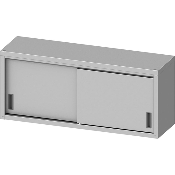 Stalgast Edelstahl Hängeschrank ECO mit Schiebetüren 1400x400x600 mm, Selbstmontage Stalgast Edelstahl Hängeschrank ECO mit Schiebetüren 1400x400x600 mm, Selbstmontage